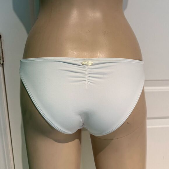 Beach Bunny White Bikini Bottom with Gold Chain - Picture 3 of 3